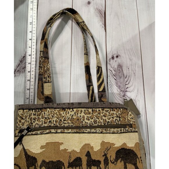 JADE Handbag/Tote Safari African Ethnic Tribal C/W Change Wallet - Picture 14 of 15